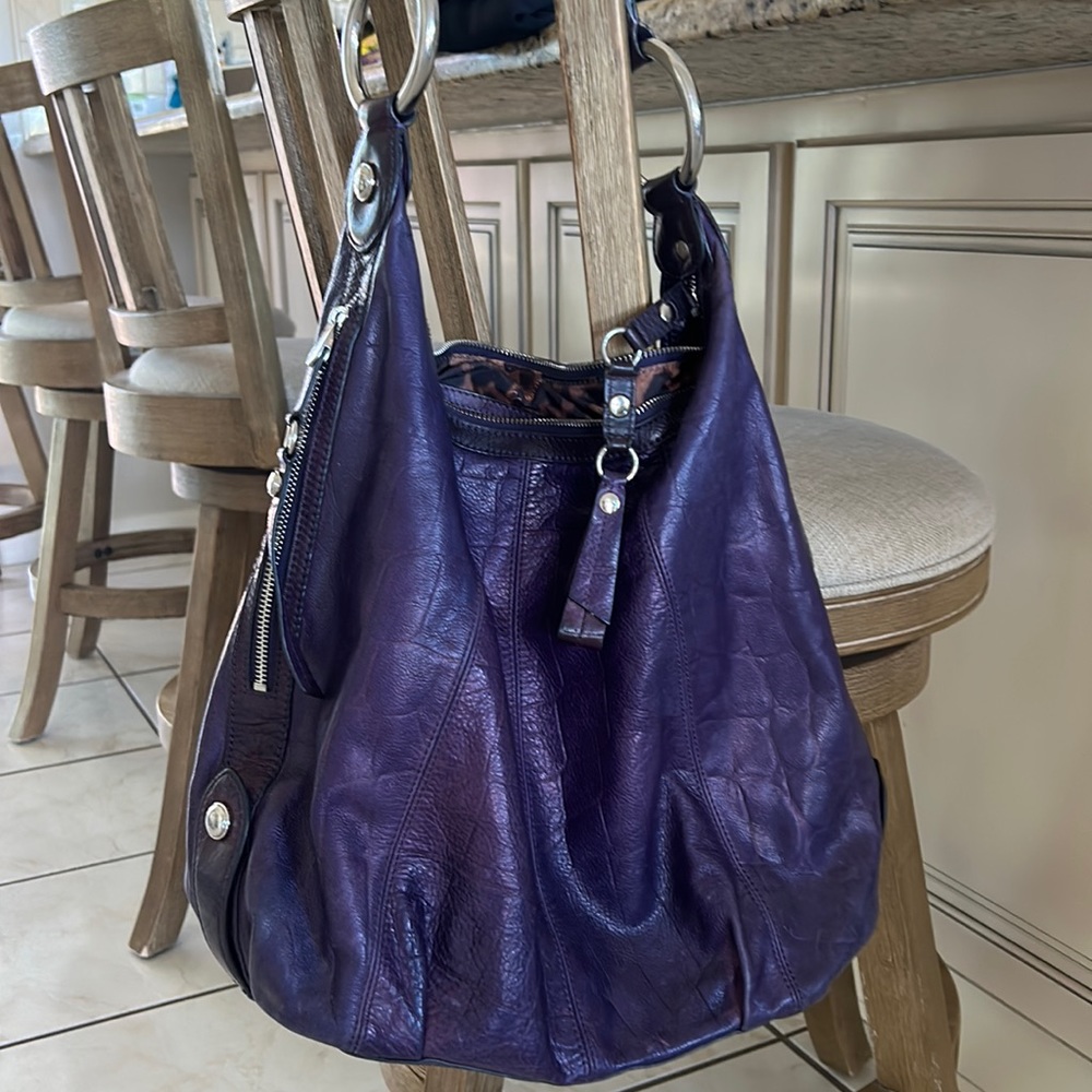 Purple Shoulder Bag